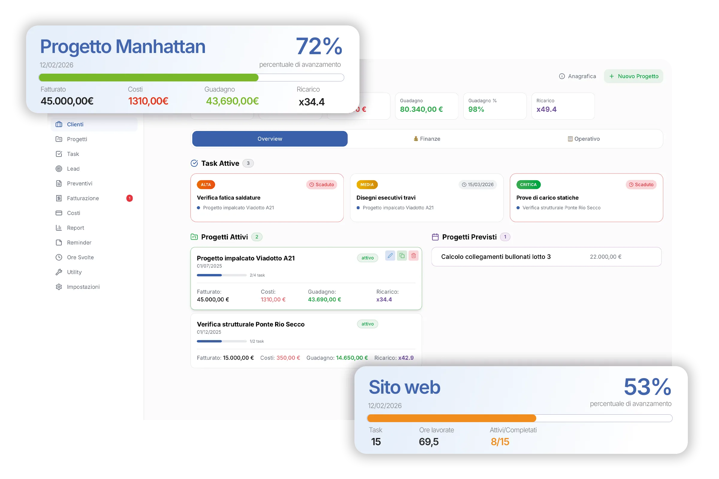 Genio 5.0 — Gestionale commesse con AI